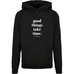 Sweatshirt 'Good Things Take Time'