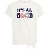 WE Fashion Meisjes T-shirt met embroidery