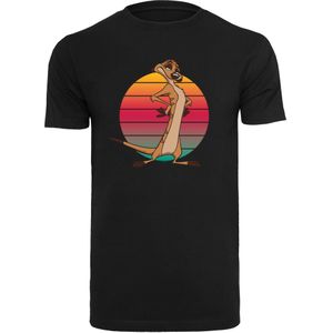 Shirt 'Disney König Der Löwen Timon Sunset'