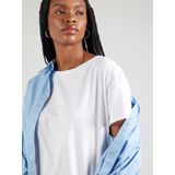 Trendyol TWOSS20TS0140 Volwassenen Vrouwen T-shirt single - Wit