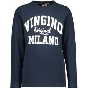 Vingino Longsleeve met Logo Donkerblauw