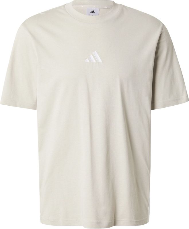 adidas Sportswear T-shirt - Wonder Aluminium / White - Regular Pasvorm