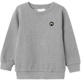 Name It mini jongens trui VIMO Grey Melange Regular Fit