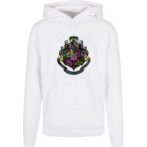 Sweatshirt 'Harry Potter - Neon Hogwarts Crest'