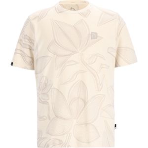 CHASIN' - Heren Regular Fit - T-Shirt Afdrukken - Wild - Off-White