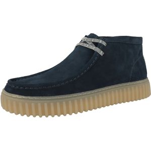 CLARKS - Torhill - Derby's - Marineblauw - Suèdeleer