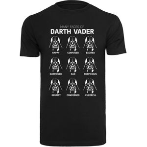 Shirt 'The Many Faces Of Darth Vader'