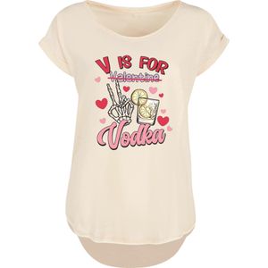 Shirt 'Anti Valentinstag V is for Vodka'