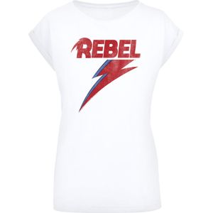 Shirt 'David Bowie Distressed Rebel'