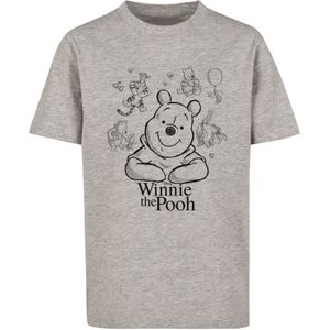 Shirt 'Disney Winnie The Pooh Collage Sketch'