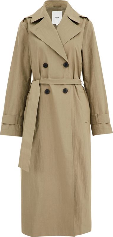WE Fashion Trenchcoat Jas Kaki