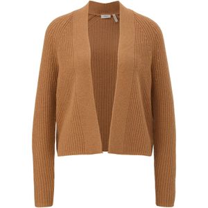 s.Oliver BLACK LABEL Gebreid vest cognac