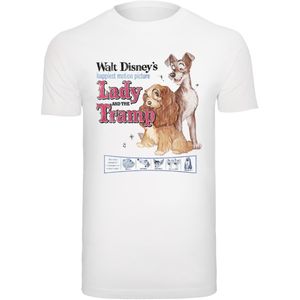 Shirt 'Disney Susi und Strolch Distressed Classic Poster'