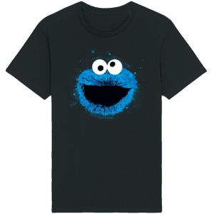 Shirt 'Sesamstraße Cookie Monster Watercolor'