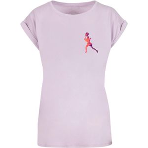 Shirt 'Tennis Woman Silhouette'