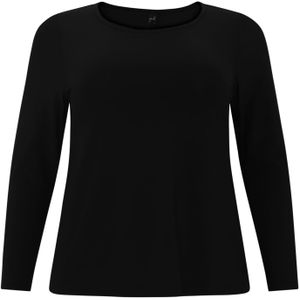 Yoek Travelstof Longsleeve Zwart