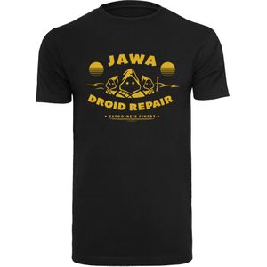 F4NT4STIC Shirt 'Star Wars ' goud / zwart