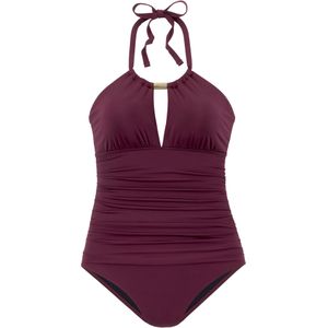 Lascana Badpak - Aangerimpelde Details - Haltermodel - Handwas