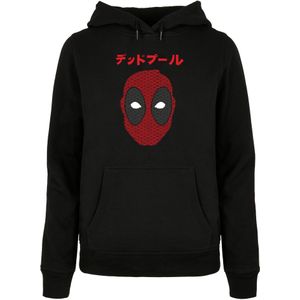 Sweatshirt 'Deadpool - Japanese Seigaiha Head'