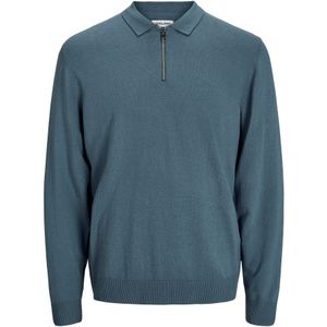 Jack Jones - Jjeemil Knit Polo Half Zip Ls Noos - Heren - Gebreide Truien