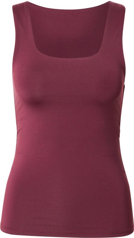 ONLY dames top 2-ways fit bordeaux rood