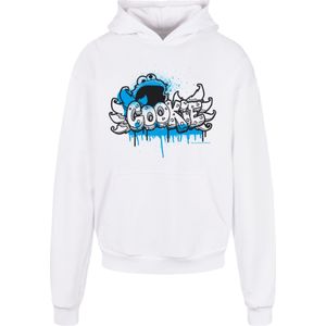 Sweatshirt 'Sesame Street Cookie Fingers Graffiti'