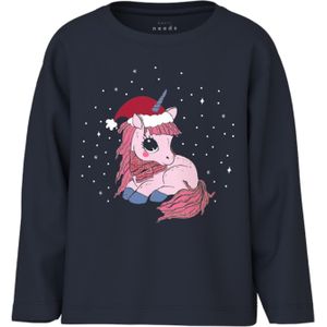 Name it Nmfvismas Ls Nreg Top Meisjes Trui