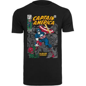 Shirt 'Marvel Captain America Album Issue Cover'