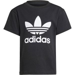 adidas Originals Adicolor Trefoil T-shirt Kids - Kinderen - Zwart- 104