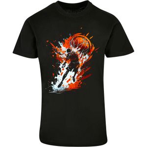 Shirt 'Basketball Sports Collection Orange Splash'