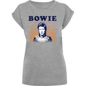 Shirt 'David Bowie Orange Stripes'
