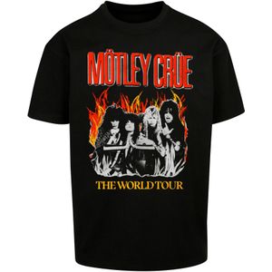 Shirt 'Motley Crue - Vintage World Tour Flames'