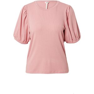 Object Objjamie S s Top Tops T-shirts Dames - Shirt - Lichtroze