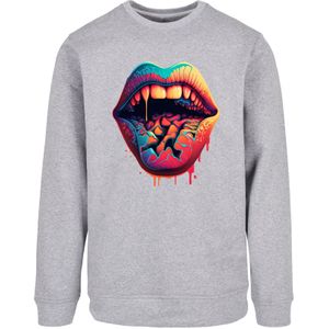 Sweatshirt 'Drooling Lips'