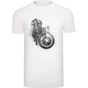 Shirt 'Marvel Avengers Captain America Monotone'