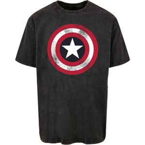 Shirt 'Avengers - Captain America Distressed Shield'