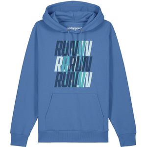 Sweatshirt ' Run, Run, Run blue '