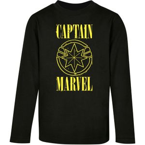 Shirt 'Captain Marvel - Grunge'
