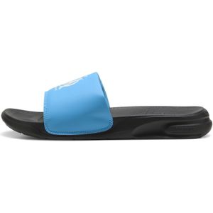 PUMA Muiltjes 'Softride Teamcat Olympique Marseille' hemelsblauw / wit