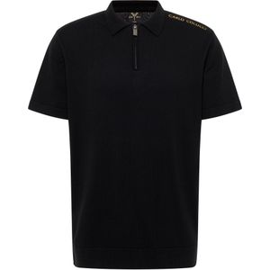 Carlo Colucci Heren Polo Zwart 7