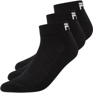Fila - Sokken 3-Pack - Zwart - Katoenmix
