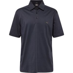 BOSS Parris regular fit heren polo - pique - donkerblauw