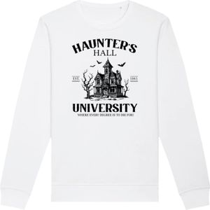 Sweatshirt 'Halloween University Haunters hall'