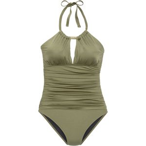 Lascana - Badpak - Zwart - Handwas - Haltermodel