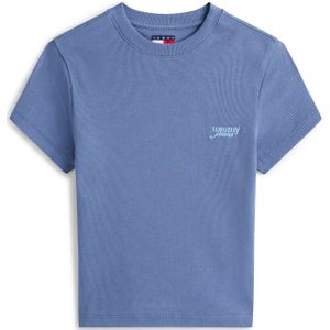 Tommy Jeans Shirt royal blue/koningsblauw / lichtblauw