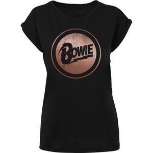 Shirt 'David Bowie Rose Gold Circle'