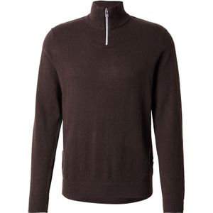 JJ Rebel Trui 'JREBCALLUM' chocoladebruin