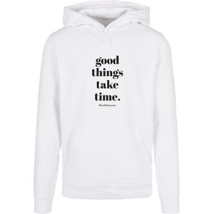 Sweatshirt 'Good Things Take Time'