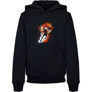 Sweatshirt 'Basketball Sports Collection Orange Splash'