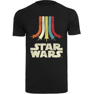 Shirt 'Star Wars Retro Rainbow Regenbogen'